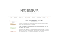 Desktop Screenshot of findingnana.com